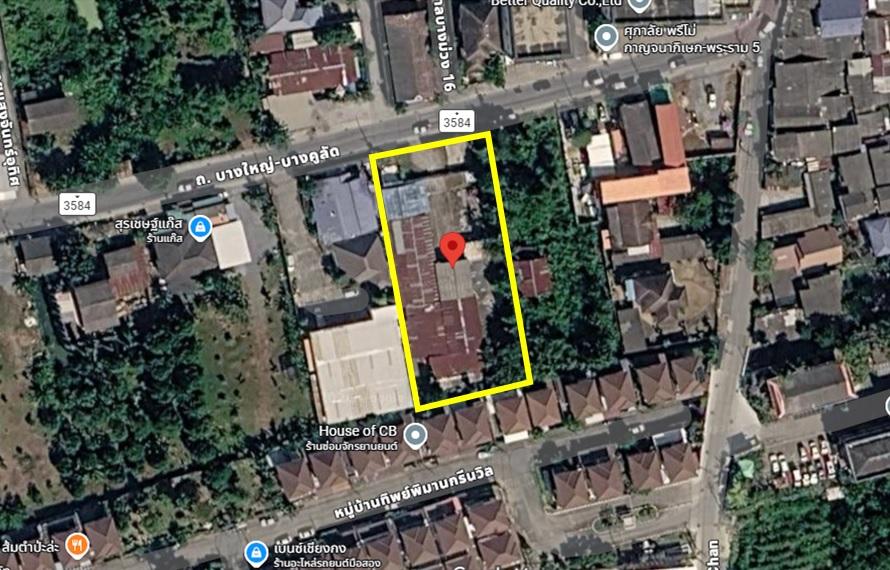 ขายที่ดินทำเลดี ต.บางม่วง อ.บางใหญ่  ใกล้ตลาด ใกล้เทศบาล 4