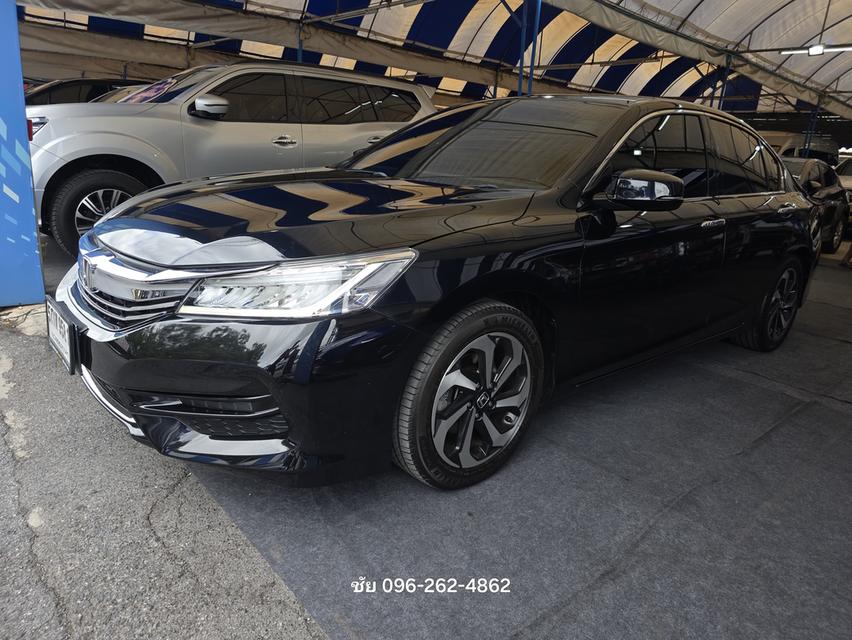 HONDA ACCORD 2.0E A/T ปี 2016 ดำ