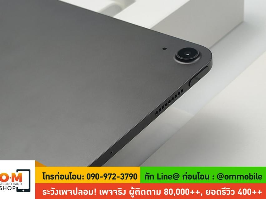 ขาย/แลก iPad Air5 64GB Wifi Space Gray ศูนย์ไทย ประกันศูนย์ สภาพสวยมาก ครบกล่อง เพียง 12,990 บาท  5