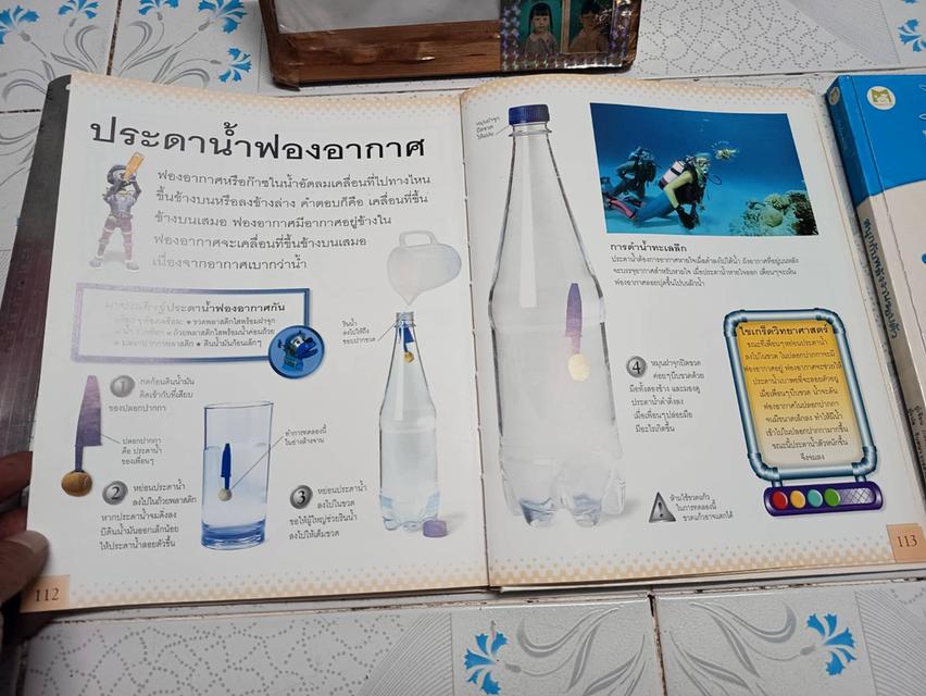 สนุกกับสิ่งของรอบตัว และ สนุกกับพลังงานรอบตัว ผู้เขียน David Glover แปลโดย จินตนา เวชสวัสดิ์ รูปที่ 9