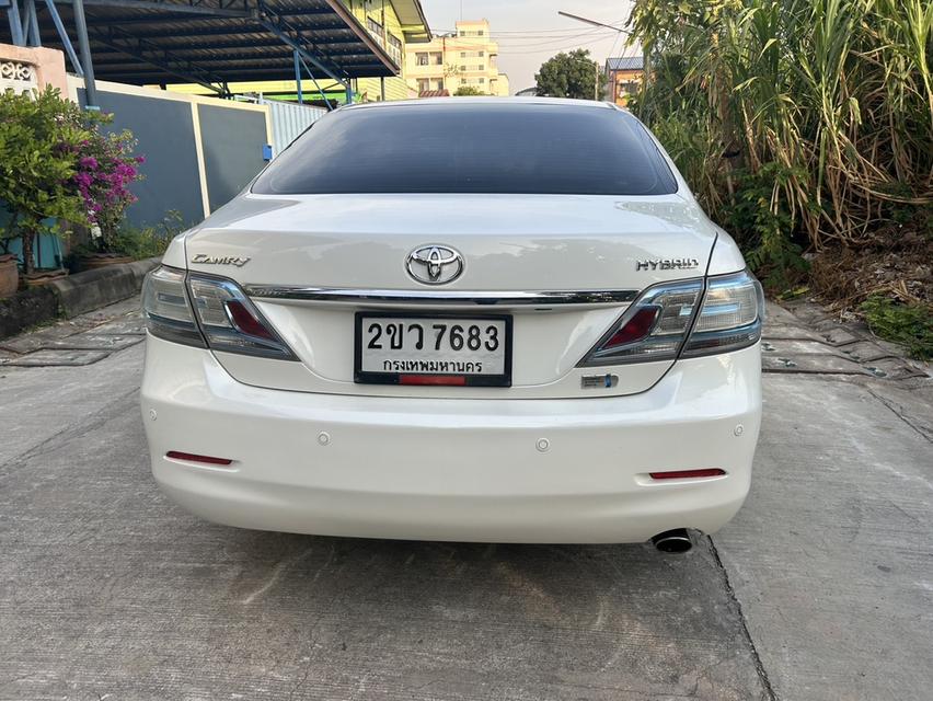 ขายรถ Toyota Camry 2.4 Hybrid ปี 2009 สีขาว เกียร์ออโต้ 8