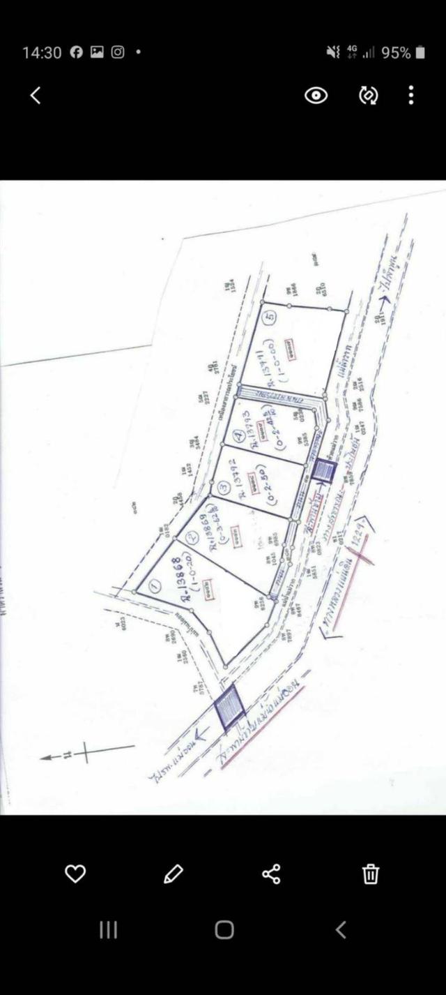 ขายที่ดิน ออนกลาง สันกำแพง 9