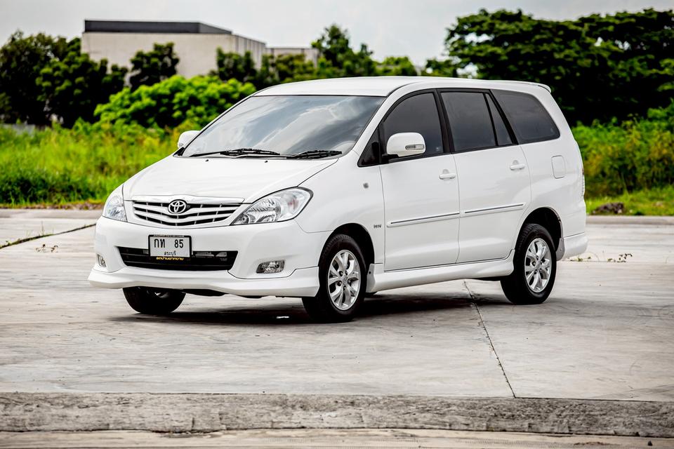 Toyota INNOVA 2.0G AT ปี 2011 สีขาว