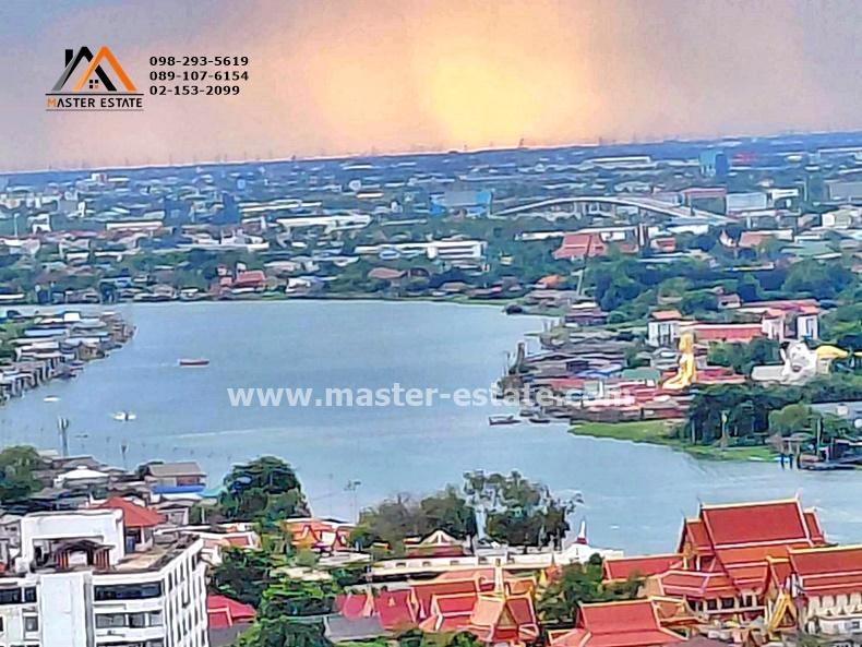 คอนโด LPN Ville แจ้งวัฒนะ-ปากเกร็ด ห้องใหญ่ 2 นอน ห้องมุมวิวพระอาทิตย์ตกสะท้อนแม่น้ำเจ้าพระยา สวย พร้อมอยู่ เฟอร์นิเจอร์ครบ กลางคืนห้องกระจกชมดาว 4