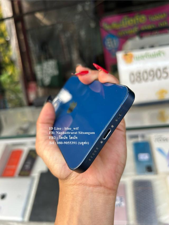 IPhone12 128GB สแกนหน้าได้ รีได้ ได้ทุกซิม ไม่ติดล็อคใดๆทั้งสิ้น เบต้าแบต98 ใช้งานปกติ สภาพสวย รูปที่ 7