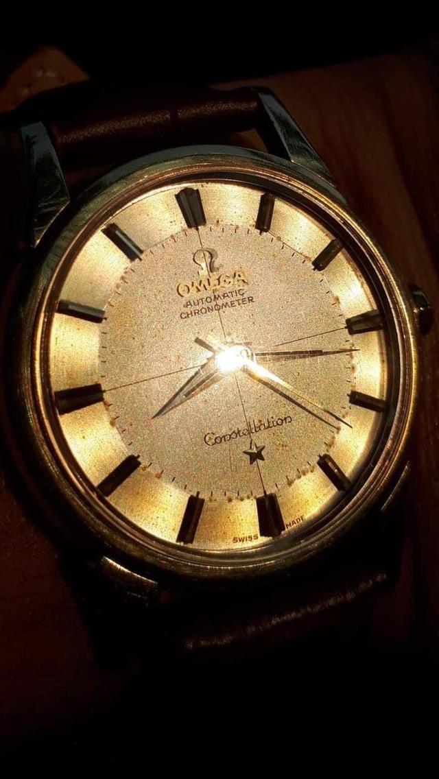 omega constellation pie pan watch  4