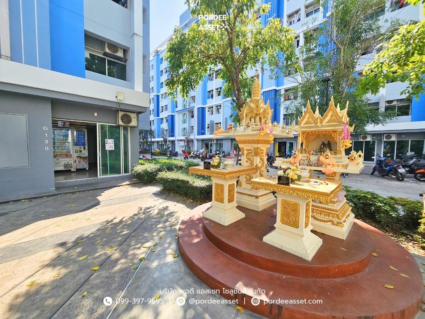 ขาย!! อยู่รวยคอนโด ชั้น 8 อาคาร G ตึกหน้าสุด (ขนาด 22 ตร.ม.) ซ.นวมินทร์ 135 บึงกุ่ม กทม. : Yuruay Condo 14