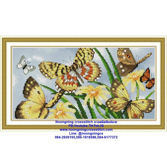 ร้าน Noongning Cross stitch ครอสติสพิมพ์ลาย จำหน่ายอุปกรณ์ครอสติส ภาพติดเพชร590 5