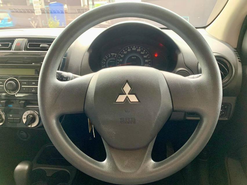 MITSUBISHI MIRAGE 1.2 A/T ปี 2013📍 ไมล์ 128,xxx กม.💥 ราคาพิเศษเพียง 99,000 บาท รูปที่ 13