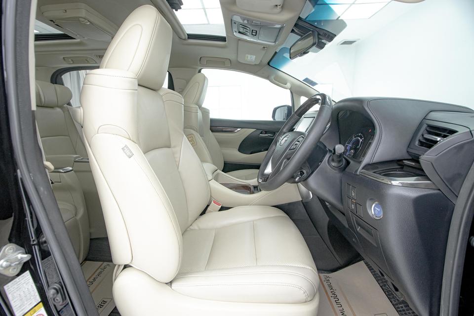 TOYOTA ALPHARD 2.5 HYBRID ปี2015 สีดำ รูปที่ 16