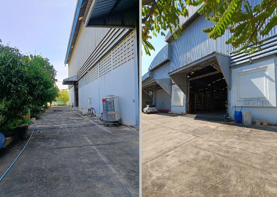 ให้เช่าโกดัง มีเครนพร้อมออฟฟิศ 4 ชั้น / ทำเล คลอง 6 ธัญบุรี / ถนนเลียบคลองหก 10