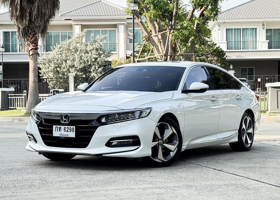 Honda Accord G10 2.0 Hybrid Tech Sunroof Top ปี 2019 ใช้น้อย 6 หมื่นโลเจ้าของเดียว ประวัติครบ