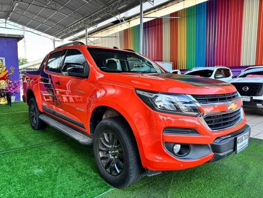 CHEV COLORADO C-CAB รุ่นHIGH COUNTRY STROM ปี2018 เครื่อง2.5CC. เกียร์AUTO #รถไมล์แท้100%คะ