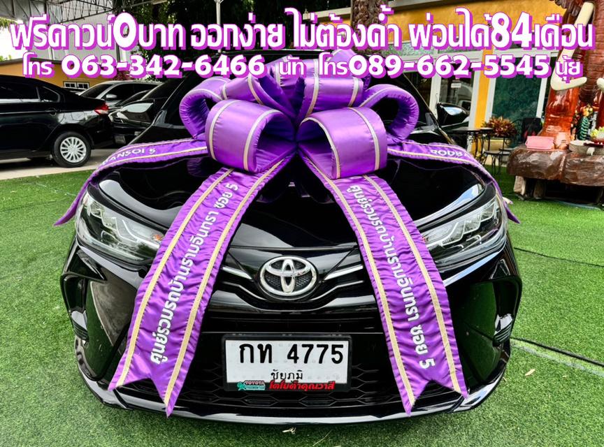 รถสวยไมล์แท้27,xxxกม.TOYOTA YARIS 1.2 SPORT AUTO 2021 2