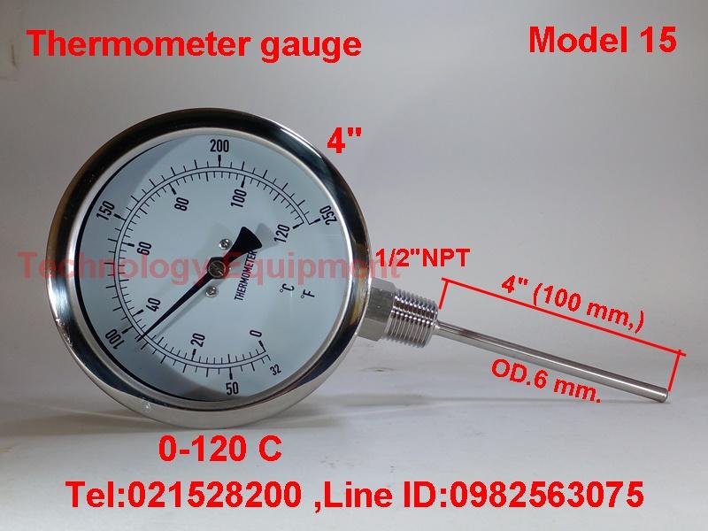 Temp. Gauge , Thermometer Gauge  มีสต็อกในไทย  เปิดใบกำกับภาษีได้ พร้อมส่งด่วน รูปที่ 6