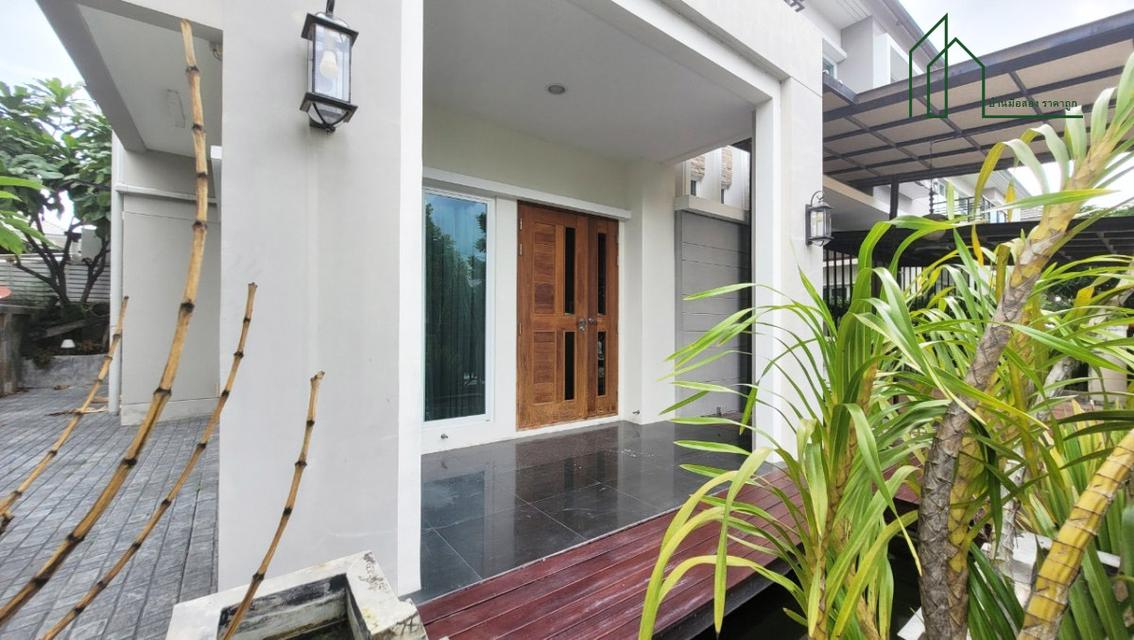 ขายด่วนบ้านเดี่ยว บางกอก บูเลอวาร์ด เทพารักษ์-วงแหวน หน้าบ้านไม่ชนใคร 2