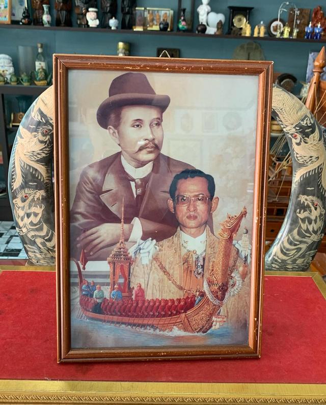 ภาพพร้อมกรอบไม้สัก 5
