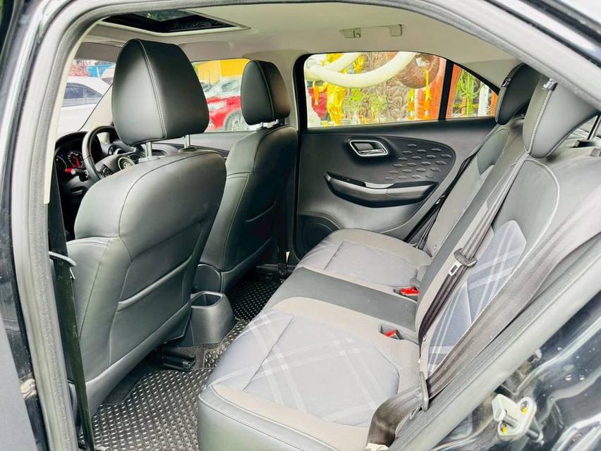 MG 3 ตัว V Sunroof เครื่อง1.5cc.AUTOปี 2021 -หลังคา Sunroof i-Smart เบาะหนังกึ่งผ้า ครูซคอนโทรล กล้องมองหลัง  ช่วงล่าง Euro Tuning -fulloption 10