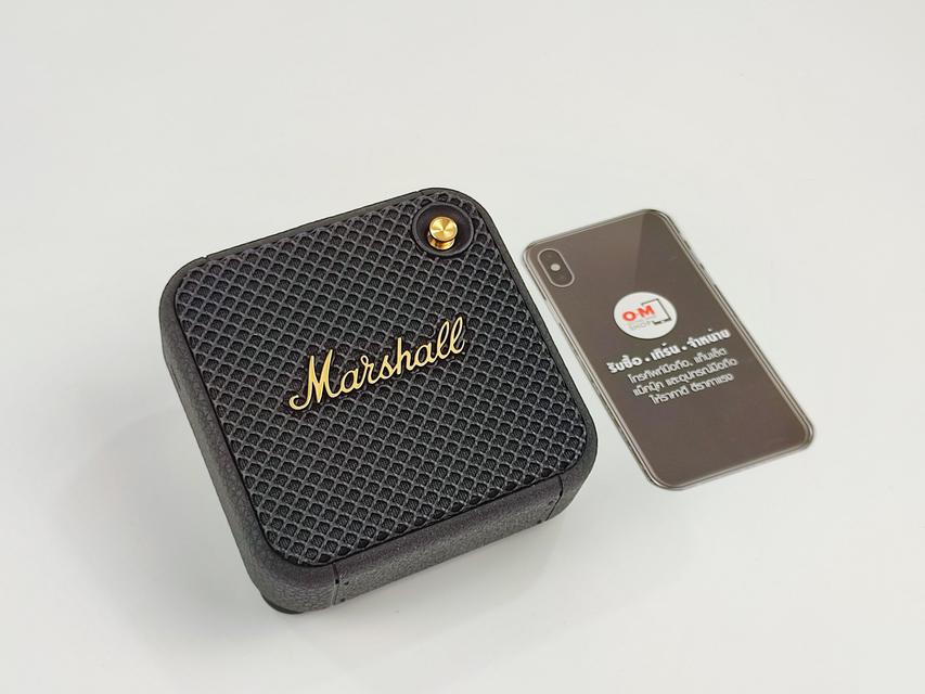 ขาย/แลก Marshall Willen สี Black and Brass ลำโพงพกพาตัวจิ๋ว รุ่นใหม่ สุดเท่ สภาพสวยมาก ครบกล่อง เพียง 4990.- 3