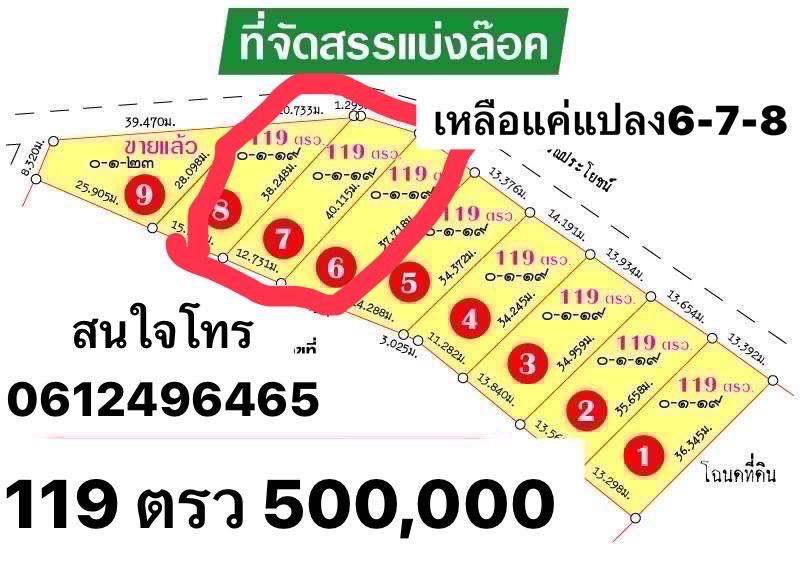 ที่ดินเปล่า อำเภอบ้านค่าย ระยอง 7