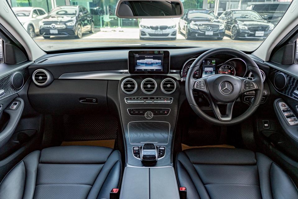 รหัสรถ NP129 รุ่นรถ : BENZ C350e AVANTGARDEปีรถ : 2018 รูปที่ 7