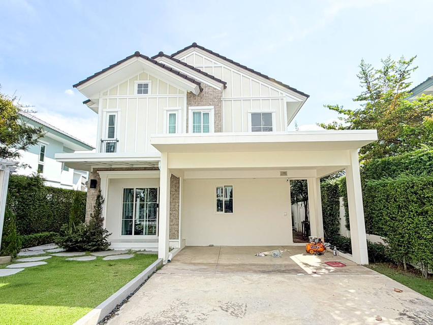 ให้เช่า บ้านเดี่ยว มบ.วิลลาจจิโอ 2 ศรีนครินทร์-บางนา ขนาด 4 ห้องนอน ตกแต่งสวย ส่วนกลางดีมาก ฟรี wi-fi 1