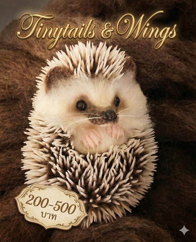 เม่นแคระ อายุ 4 สัปดาห์