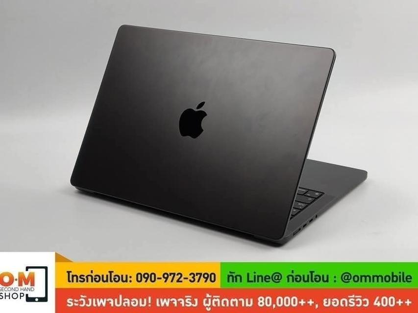 ขาย/แลก MacBook Pro 14inch M3 Pro (2023) สี Space Black/ Ram36/ SSD 1TB/ CPU 12c/ GPU 18c ศูนย์ไทย สวยมาก ครบกล่อง เพียง 59,990 บาท