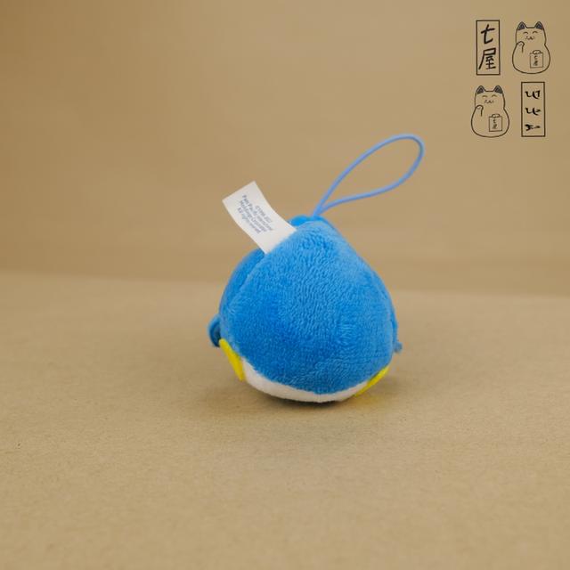 พวงกุญแจ ตุ๊กตา ต้าวกวิ้น・ดอนเพน・ดองกี้・เพนกวิน =͟͟͞🐧💙 Donpen Penguin Plush・Blue ・Petit Keychain 6 cm ✅ Don Quijote・Santa Hat & Elastic Cord Stra