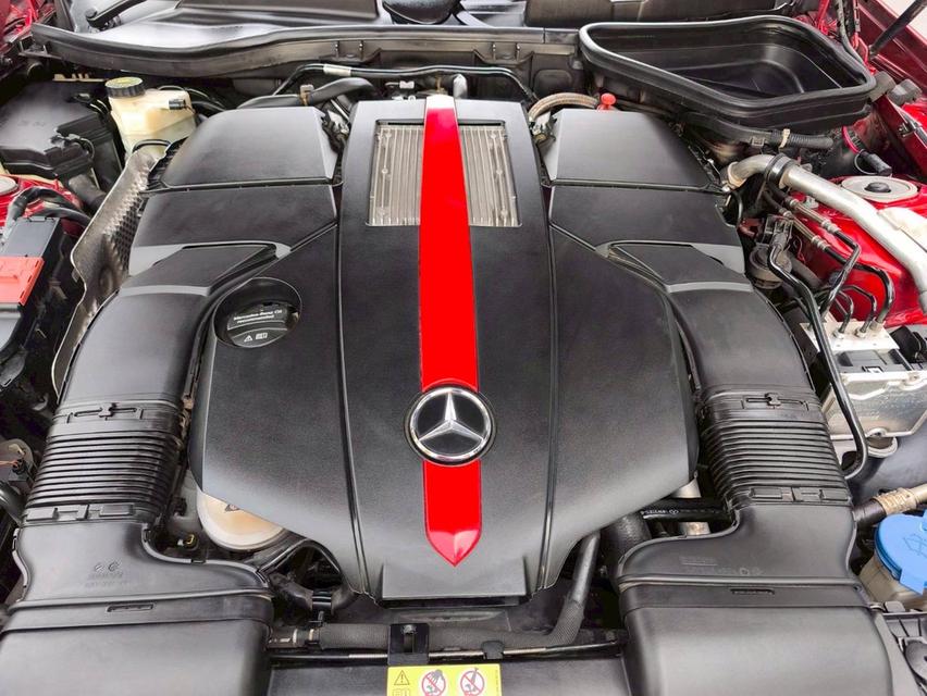 รหัสรถ KPV43 2017 Mercedes Benz AMG SLC43 3.0 BI Turbo Roadster สีแดง 4