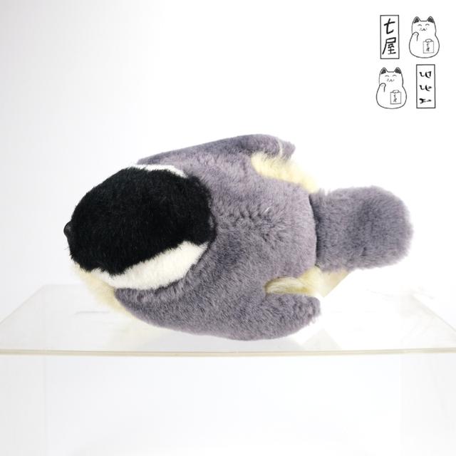 ตุ๊กตา VGT Old Fur นกชิกะดีหัวดำ 🐦 Black-capped Chickadee Bird・K&M・Wild Republic・Standard 15 cm 🎼 รูปที่ 7