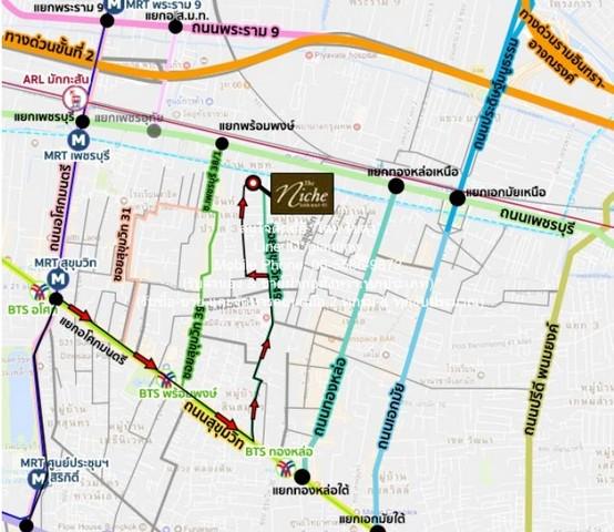 condominium The Niche Sukhumvit 49 ใกล้กับ BTS พร้อมพงษ์ 2590000 - พท. 43 sq.m. สภาพเยี่ยม กรุงเทพ 2