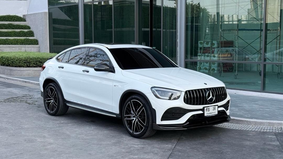 Benz Glc43 Coupe Amg Black Edition Facelift ตัวสุดท้าย ปี 2021 รหัส WB36