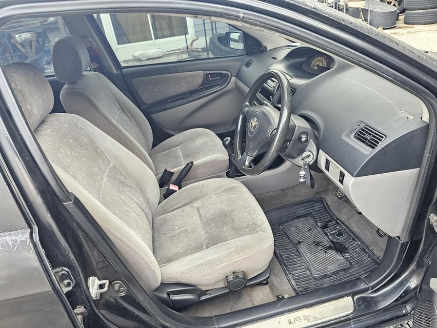 TOYOTA VIOS 1.5 MT ปี 2005 แท้ ไม่เคยแก๊ส เครื่องดี เกียร์ดี เข้าชิด แอร์เย็น กระจกไฟฟ้า สีไม่สวยทั้งคัน ช่วงล่างดี ขับขี่ได้ รูปที่ 7