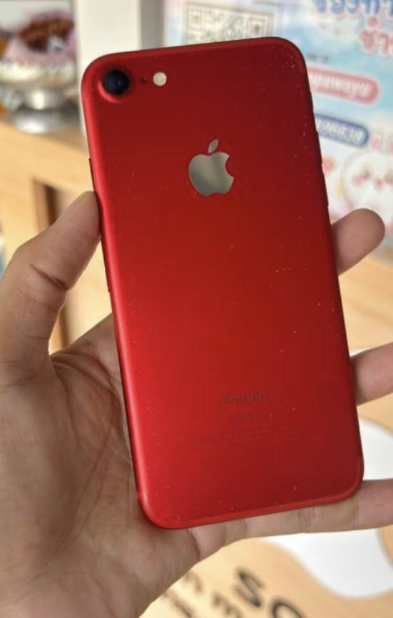 ไอโฟน7 128gb เครื่องไทย สีแดง