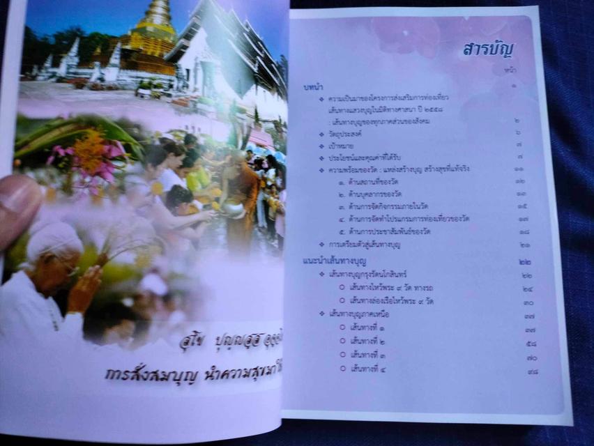 หนังสือช่วงหนึ่งของชีวิตที่งดงาม บนเส้นทางบุญทั่วไทย พิมพ์ครั้งที่สองปี2558 ความหนา400หน้า ปกอ่อนsาคา 2