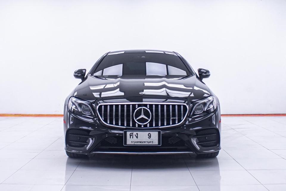รหัสรถ  1C823 BENZ E200 COUPE 2.0 AMG 2018 4
