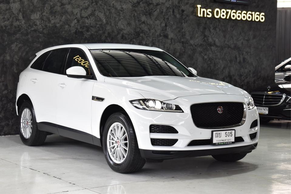 รหัสรถ JRS505 Jaguar Fpace 2.0 ดีเซลปี 2019 มือเดียว