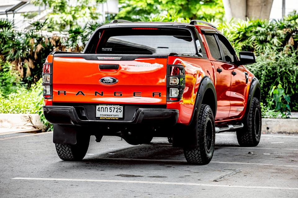Ford Ranger 2.2 Wildtrak Hi-Lander Double Cab เกียร์ AT ปี 2015 สีส้ม มือเดียวป้ายแดง 6