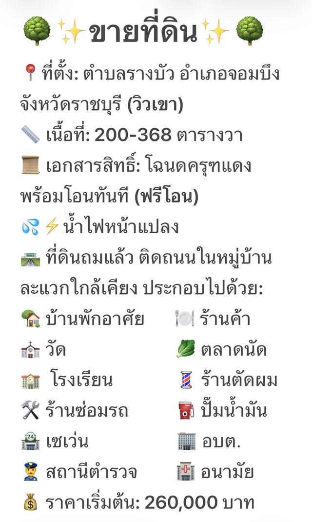 ขายที่ดินเปล่า อ.จอมบึง จ.ราชบุรี 3
