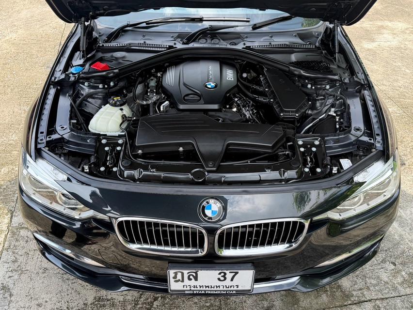 2019 BMW 320D F30 LCI รถมือเดียวออกป้ายแดง รถวิ่งน้อย เข้าศูนย์ทุกระยะ รถไม่เคยมีอุบัติเหตุครับ 15