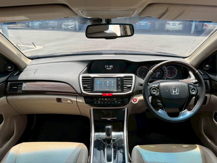 HONDA ACCORD MY2016 Sedan 4dr EL i-VTEC SA 5sp FWD 2.4i Y16 (MNC) สีเทา  15