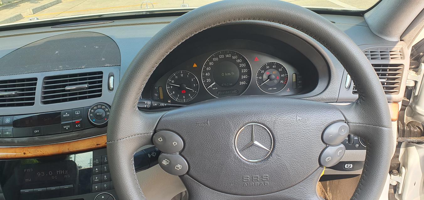 ขายรถ Benz E200 NGT หน้าธนู ได้ถอดชุดGAS NGT ออกจากรถแล้ว ด้วยเครื่องKompressor 1.8 Elegance W211 ปี 2007