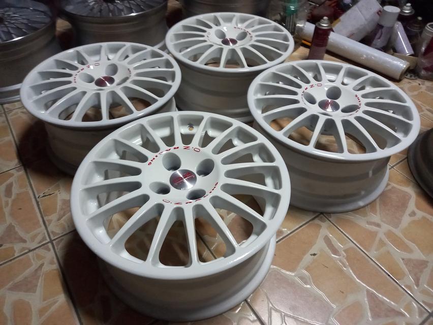 FOR SALE ! ล้อแท้ แค่ 12,500 บาท - OZ RACING SUPERTURISMO WRC - 16x7 - ET37 - 4x100 - Made In Italy 🇮🇹 - โทร 0850227371