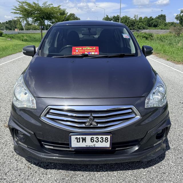 Mitsubishi ATTRAGE GLS AUTO 2014 ✅ปุ่มสตาร์ท แอร์ออโต้ Airbag ABS รูปย่อยที่ 2