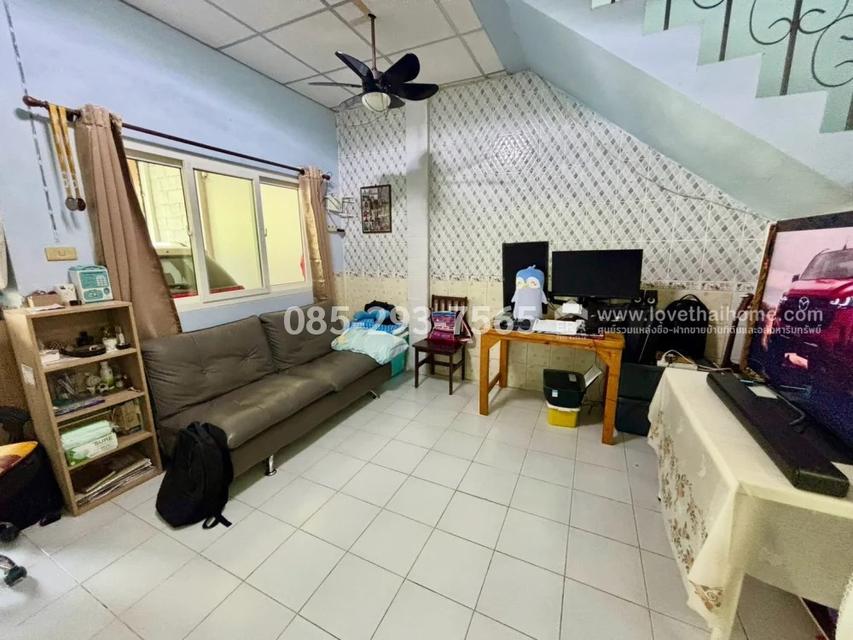 ขายทาวน์เฮ้าส์ 2 ชั้น หมู่บ้านเบญจพฤกษ์ รังสิต-คลอง 5 ถนนรังสิต-นครนายก พื้นที่ 18.3 ตารางวา บ้านพร้อมอยู่ ใกล้ม.เทคโนโลยีราชมงคลธัญบุรี คลอง 6 9