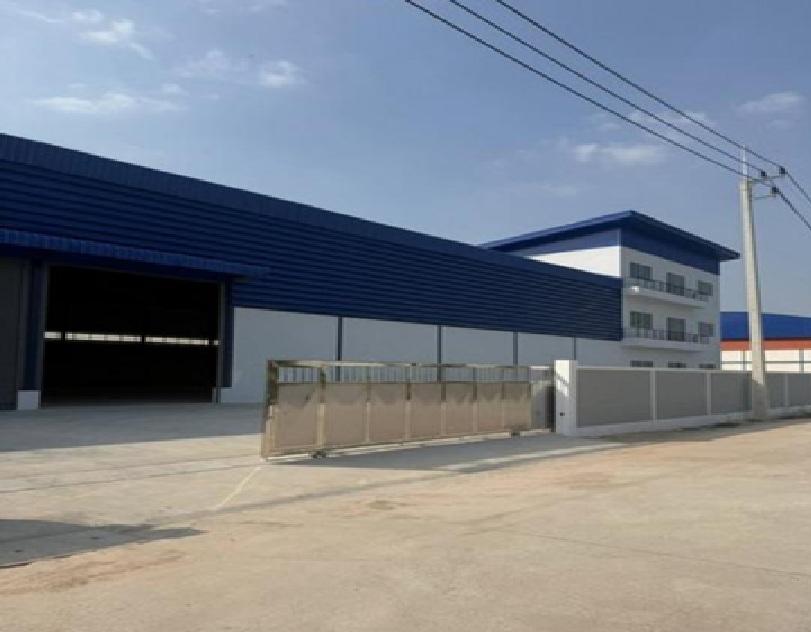 ให้เช่าโกดังพร้อมสำนักงาน 3 ชั้น สร้างใหม่ / พื้นที่ใช้สอยรวม 1448 ตารางเมตร / ทำเล โคกขาม สมุทรสาคร / ใกล้ การไฟฟ้า โคกขาม 2