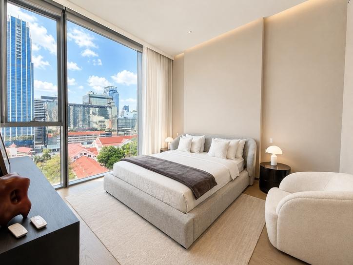 For Rent: SCOPE Langsuan (83 sqm) 1 Bed Chanintr Furnished Private Lift 170k/month Experience ultra-luxury living at prime Langsuan 1