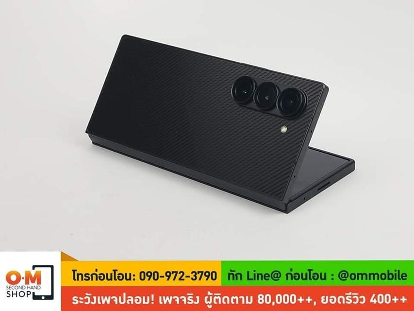 ขาย/แลก Samsung Z Fold6 สีพิเศษ Crafted Black 12/256 ศูนย์ไทย ประกันศูนย์ SC+ 24/07/2025 สภาพใหม่มาก ครบกล่อง เพียง 46,990 บาท 4