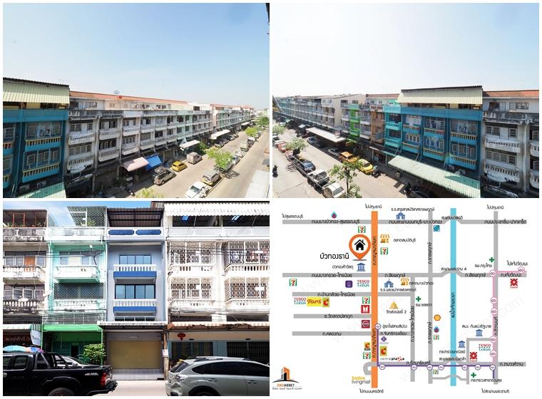 🏤Clearance Sale บ้านรีโนเวทใหม่ อาคารพาณิชย์ 3.5 ชั้น+ดาดฟ้า ม.บัวทองธานี ขนาด 15 ตรว. 5นอน 3น้ำ ทำเลเยี่ยมต้นโครงการ ตกแต่งใหม่ ต่อเติมเต็ม 16